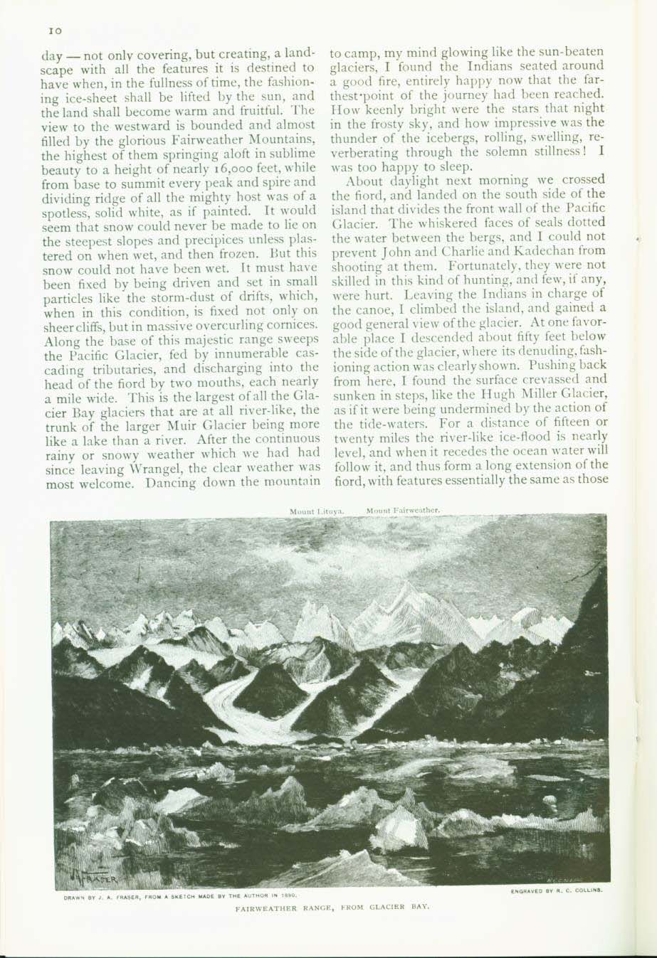 THE DISCOVERY OF GLACIER BAY (1879). vist0045f